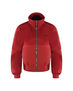 Parajumpers Jadie Rio Red Zip-Up Jumper