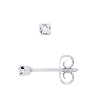 DIADEMA - Earrings - Diamonds - White Gold