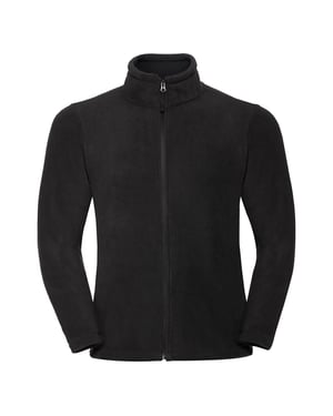 Russell Heren Full Zip Outdoor Fleece Jacket (Zwart)