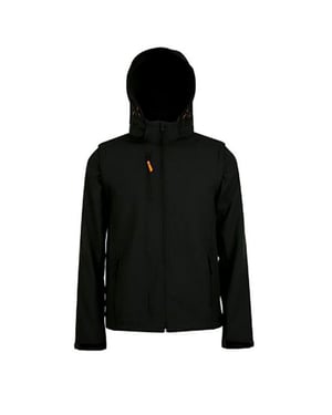 SOLS Mens Transformer Pro Softshell Jacket (Black)