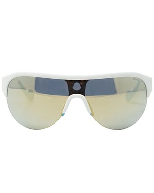 Moncler ML0049 21C OO witte zonnebril