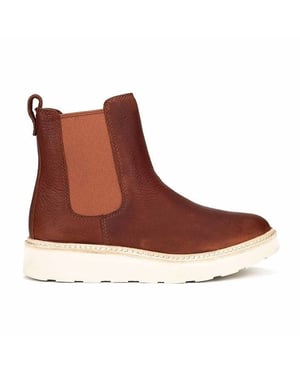 Clarks Trace Cora Bruna stövlar för damer