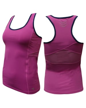 Diadora Hardloop Dames Paars Vest