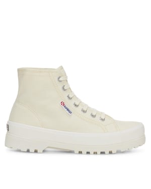 Superga Womens/Ladies 2341 Cotu Alpina High Tops (Natural Beige/Avorio)