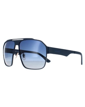 Police Aviator Heren Mat Blauw Kleurverloop SPLL08 Summit 1