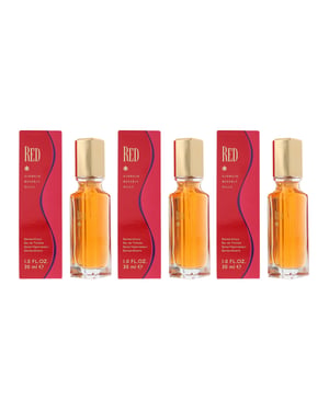 Giorgio Beverly Hills Red Eau de Toilette 30ml Spray For Her x 3