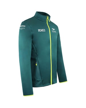 Aston Martin F1 Official Team Womens Green Softshell Jacket