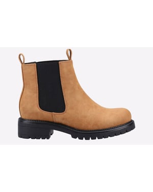 Divaz Taijal Vegan Chelsea Boots Womens