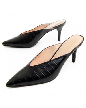 Montevita Heel Shoe Sirena In Black
