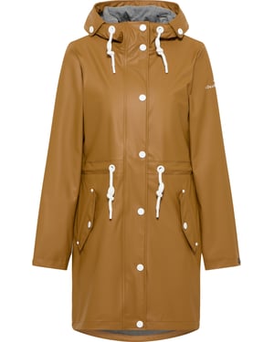 Dreimaster Mackintosh Dames donker zand