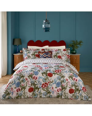 Seventy Three Ishana Floral Duvet Cover Set