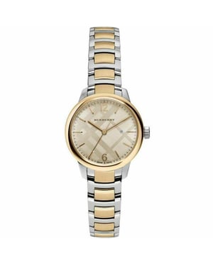 Burberry BU10118 Classic Swiss Made Two Tone dameshorloge