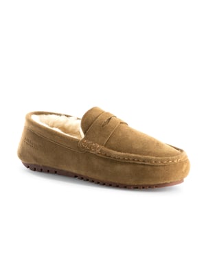 Aus Wooli Australia Mens Terrigal Cosy Moccasins