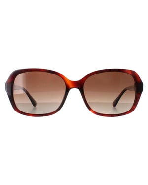 Kate Spade Buttefly Dames Havana Bruin Gradiënt Gepolariseerd Yvette/S