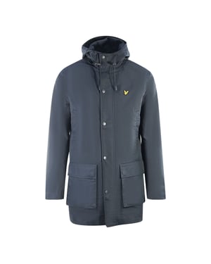 Lyle & Scott Parka med huva Marinblå Jacka
