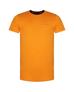Devote London Austin Mens Orange/Black T-Shirt