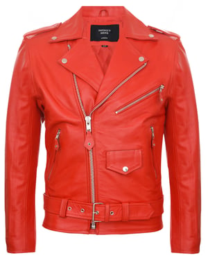Leren Brando Biker Rock motorjas van leer