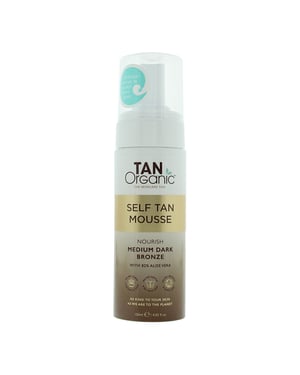 TanOrganic Self Tan Mousse 120ml Medium Dark Bronze