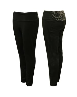 Diadora Evo Dames Zwarte Legging