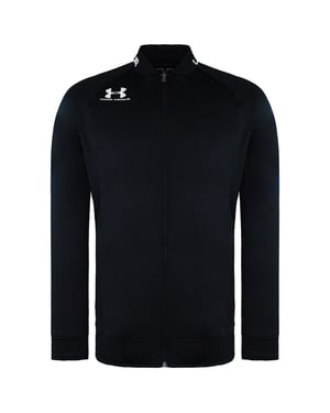Under Armour Challenger III Black ZipUp Long Sleeve Men Track Jacket 1343919 001