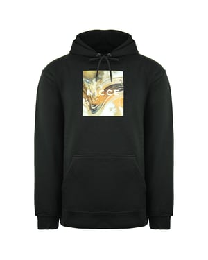 Nicce Lange Mouw Pullover Zwart Heren Aerial Box Hoodie 211 1 02 06 0345