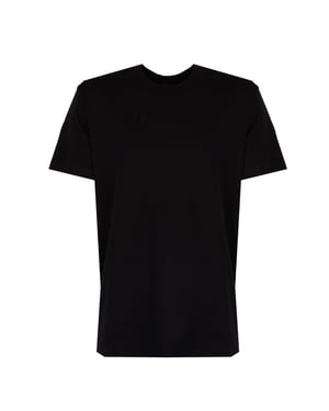 Les Hommes T-shirt LH Logo Herr Svart