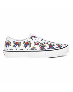 Vans Skate Wolf Authentic Pro White Mens Shoes