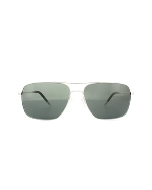 Oliver Peoples Zonnebril Clifton 1150 5036/P2 Zilver Midnight Express VFX Gepolariseerd