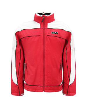 Fila Thermore heren rood/witte sneeuwjas