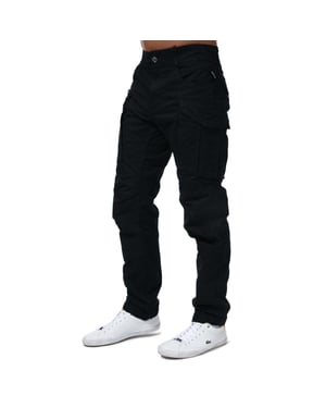 Men's Replay Joe Cargo Trousers in Charcoal