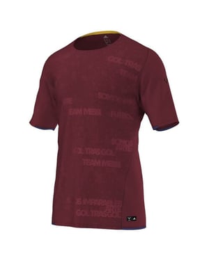 Adidas AdiZero F50 Messi TRG T-shirt i vinrött för herrar