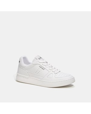 Clip Leather Court Low Top