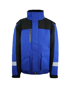 Dickies Winter Work Waterproof Mens Royal/Black Coat
