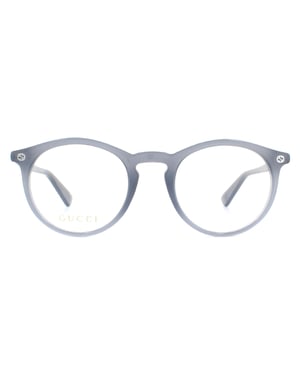 Gucci Brilmonturen GG0121O 005 Grijs Opal Heren Dames