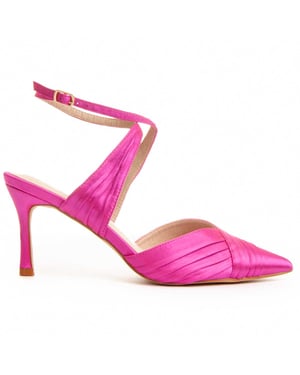 Montevita Heel Shoe Festshoe In Fuchsia