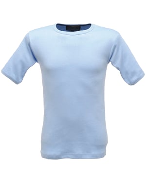 Regatta Mens Thermal Underwear Short Sleeve Vest / T-Shirt (Blue)