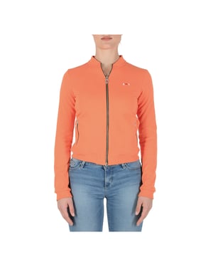 Andrew Charles Womens Sweater Long Sleeves Orange SUMATRA
