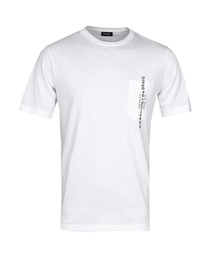 Diesel Just Pocket White T-Shirt