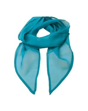 Premier Uniseks sjaal van chiffon in kleuren voor volwassenen (Teal)