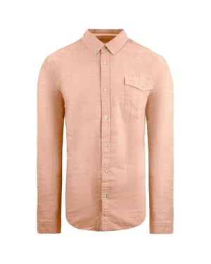 Scotch & Soda Oxford Heren Perzik Overhemd