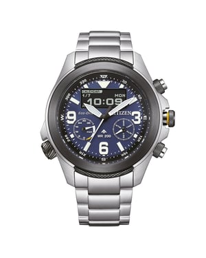 Citizen Promaster Land U822 Heren Horloge Zilverkleurig JV1006-51L