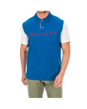 Men's short-sleeved polo shirt with lapel collar HMX1008B