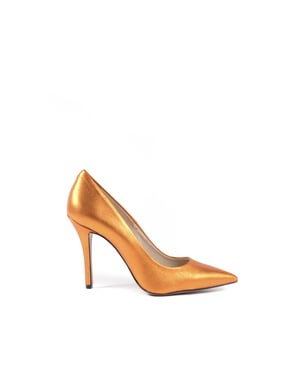 19V69 Italia Womens Pump Lamè Orange 300 LAME' ARANCIONE