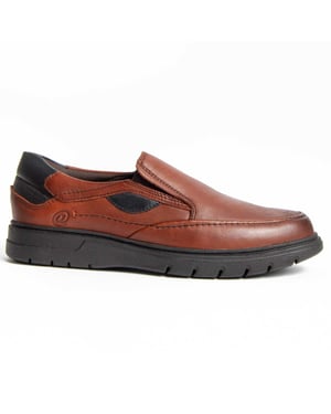 Purapiel Mocassin Confore2 Brun