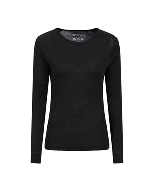 Mountain Warehouse Dames/Dames Merino II Thermo Top (Zwart)