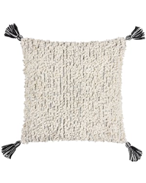 Hoem Cambre Boucle Tasselled Cushion Cover