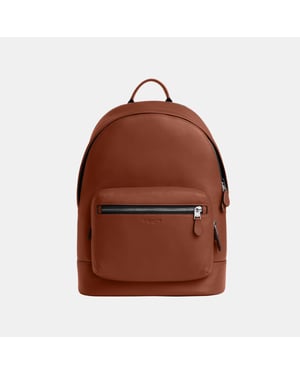West Backpack in Pebbled Leather Bag