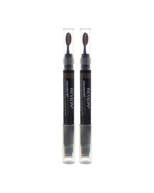 Revlon Colorstay Browlights 408 Medium Brown Eyebrow Pomade Pencil 1.1g x 2