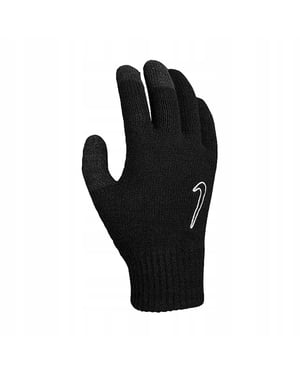 Nike Kinder/Kinderen Gebreide Tech Grip Handschoenen (Zwart)