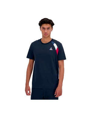 Le Coq Sportif Tricolor T-shirt voor heren